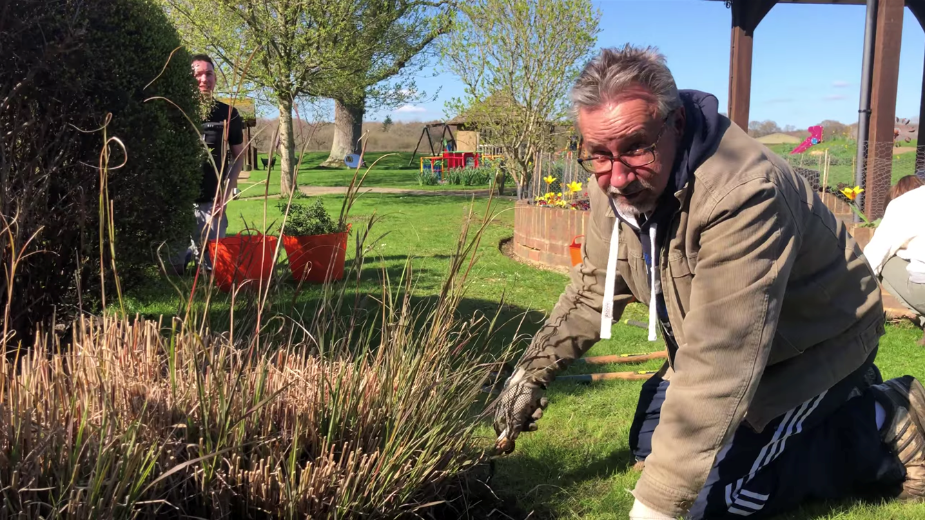 Airwave gardening day at Chestnut Tree House Children's Hospice